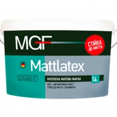 MGF Mattlatex M100 - Латексная матовая краска для внутренних работ 1,4 кг